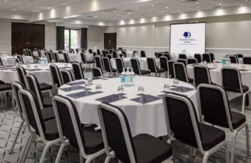 Doubletree Hilton Manchester Airport meeting space'